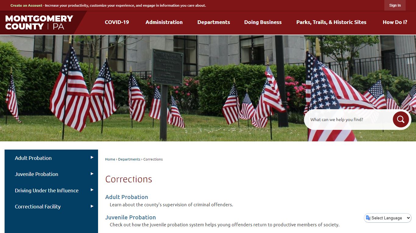 Corrections | Montgomery County, PA - Official Website